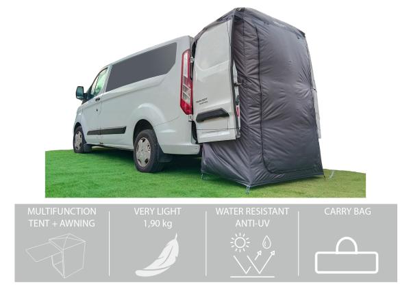 VANCABIN Heckzelt Doppeltüren Ford Transit / Tourneo Custom 2012 - 09/2023